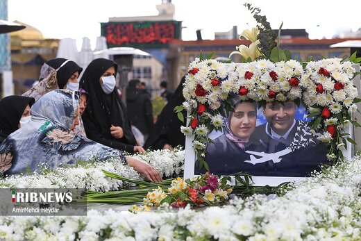 سومین سالگرد شهدای سانحه هواپیمای اوکراینی در امامزاده صالح‌(ع)