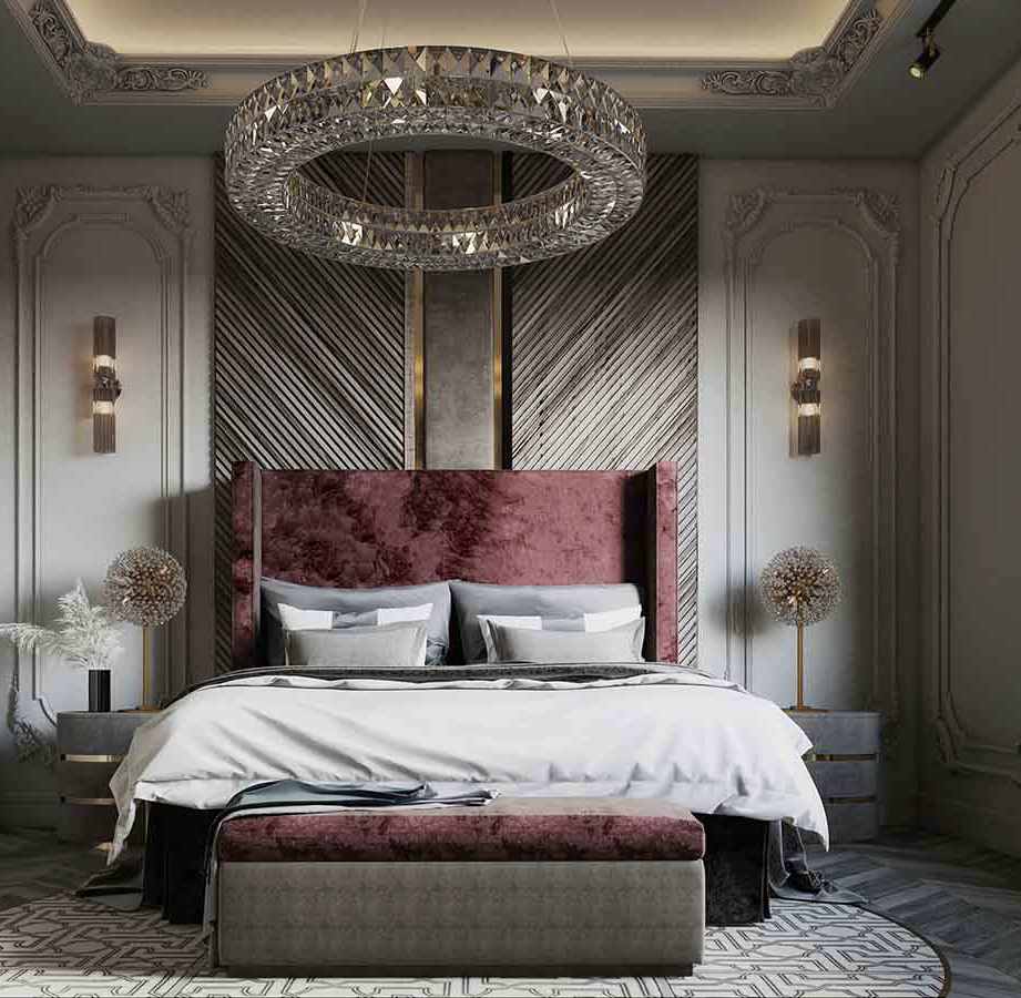 اتاق خواب خود را به سبک نئوکلاسیک طراحی کنید